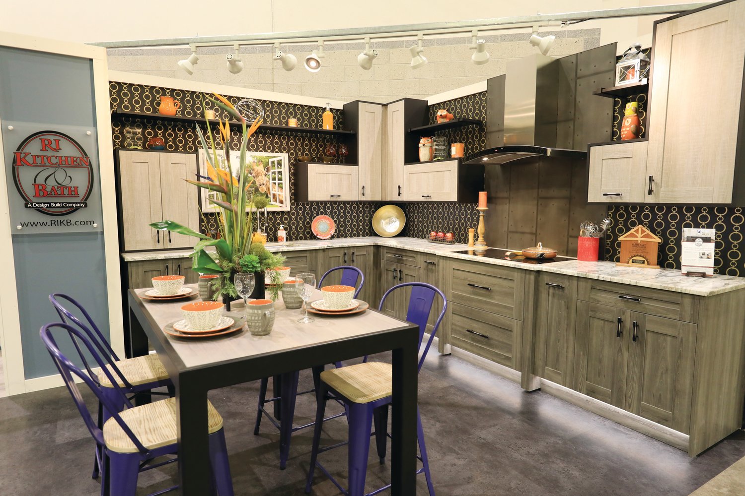 HOME SWEET HOME: RI kitchen and Bath display their products.
